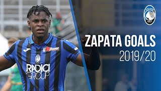 Duván Zapata  All goals 20192020 [upl. by Anivad237]