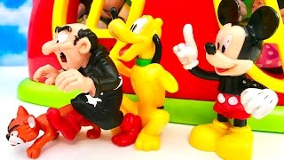 MYSZKA MIKI po Polsku  GARGAMEL SMERFY wkrada sie do domku Myszki Miki  Mickey Mouse [upl. by Shaya]