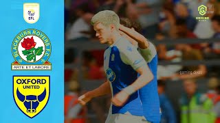 Blackburn v Oxford United Highlights  EFL Championship 202425 [upl. by Ahsuoj455]