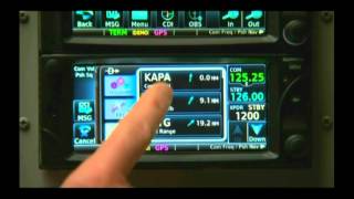 Garmin GTN Series Familiarization  Part II  Touchscreen usage [upl. by Ramah]