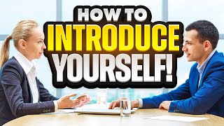 HOW TO INTRODUCE YOURSELF IN AN INTERVIEW Job Interview Questions amp Answers INTERVIEW TIPS [upl. by Oberstone]