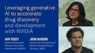 Leveraging generative AI to accelerate drug discovery and development [upl. by Gothart]