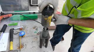 Mason Wedge Anchor  Installation and Tensile Pull Out Test [upl. by Uaerraj55]