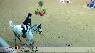 Wiener Neustadt AUT CSI 3  Ranking 145 m Caristello JP Z et Rik Hemeryck 4emes Oct 2024 [upl. by Aitnahc]