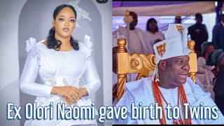 Ex Olori Naomi gives Birth to twins 😳 [upl. by Kcam]