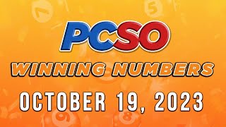 P15M Jackpot Super Lotto 649 2D 3D 6D and Lotto 642  October 19 2023 [upl. by Ede]