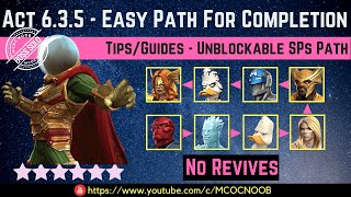 MCOC Act 635  Easy Path For Completion  TipsGuide  No Revives  Story quest [upl. by Andriana918]