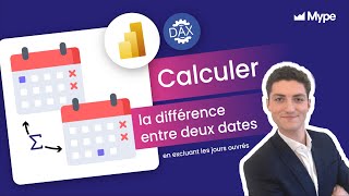 Calculer la différence entre 2 dates en excluant les jours ouvrés en DAX [upl. by Nitza]