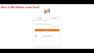 How to fill elitmus exam form [upl. by Leopoldeen350]