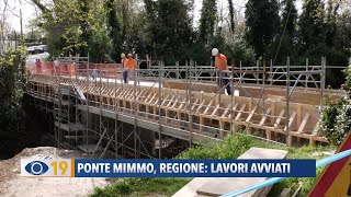 Ponte Mimmo Regione lavori avviati [upl. by Ladnek902]