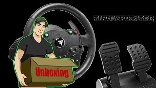 Unboxing Volante Thrustmaster TMX Force Feedback para Xbox One y PC [upl. by Juta]