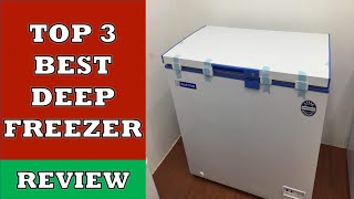 Best 3 Deep Freezers in India  Review and Comparison [upl. by Herrick]