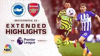 Brighton v Arsenal  PREMIER LEAGUE HIGHLIGHTS  462024  NBC Sports [upl. by Seiber]