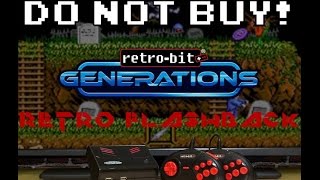 DO NOT BUY the RetroBit Generations  A Retro Flashback Rant Review [upl. by Nagaet52]