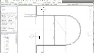 Revit Arrays3 Applying a Radial Array laying out Reference Planes and Windows [upl. by Chud]