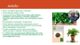 PLANTAS MEDICINAIS FITOTERAPIA  AULA 2 [upl. by Cowen]