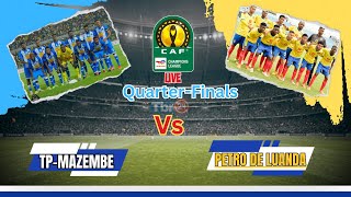 LIVE🔴 TP MAZEMBE FC Vs PETRO DE LUANDA  202324 CAF Champions League  QuarterFinal [upl. by Anirdua]