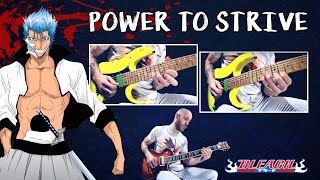 Bleach OST  Power To Strive Grimmjow Jaegerjaques Theme  Guitar Cover [upl. by Calore104]