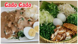 Resep bumbu gado gado siram enak  Gado gado sayuran tanpa lontong  MaduTv Enak [upl. by Nemra697]