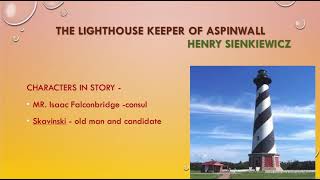 The Lighthouse Keeper Of Aspinwall Part 4 Jayashri Teli [upl. by Quintie]