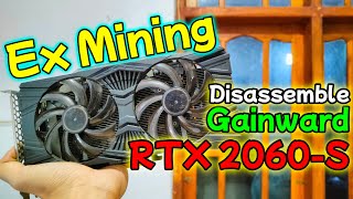 Gainward RTX 2060 Super Disassemble ExMining [upl. by Ainotahs]