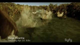 Mega Piranha  Syfy Original Movie [upl. by Walczak51]