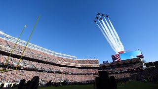 ✈️ 🔥 Epic US Air Force Flyover Thrills 49ers Fans at Levi’s Stadium [upl. by Barbey375]