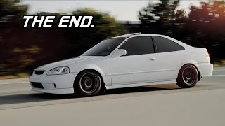 My Budget Honda Civic Build is COMPLETE  Final Walkaround [upl. by Dimond110]