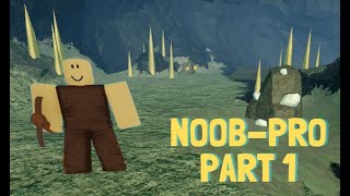 NoobPro Part 1 Booga booga reborn [upl. by Claybourne594]