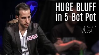 Alec Torelli Fires Epic RIVER BLUFF in 5Bet Pot  Poker Night in America [upl. by Malia]