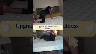 Affordable mattress topper from EGOHOMEmattressbedding homedecor [upl. by Apollus568]