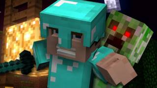 quotRevengequot  A Minecraft Parody of Ushers DJ Got Us Fallin In Love Music Video [upl. by Etsirk]