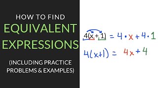 Equivalent Expressions  6th Grade  Mathcationcom [upl. by Fabozzi869]