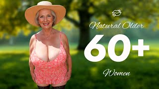 Natural Older Women Over 60 💖 Natural Older Ladies 💃 Fashion Tips ▶ 18 [upl. by Almeida]