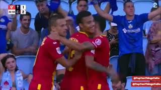 Mason Greenwood First Goal For Getafe [upl. by Necyla713]