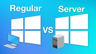 Windows Server vs Regular Windows  How Are They Different [upl. by Attelrahs]