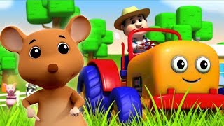 Traktorlied  Reim für Kinder  Kinderlieder  Spielzeug für Kinder  Nursery Rhyme  Tractor Song [upl. by Yecaj]