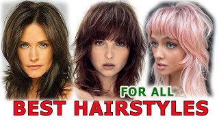 50 Inspiring Layered Hairstyles for Medium to Long Hair 20232024CascadeShaggy [upl. by Yereffej229]