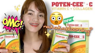 VITAMINS NA NAKAKABLOOMING  POTENCEE VITAMIN C COLLAGEN [upl. by Mommy]