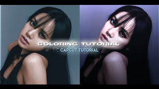 Coloring tutorial on capcut capcut tutorial [upl. by Nale2]