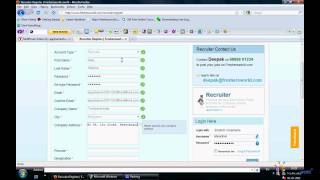 How to register as a recruiter on Freshersworldcom [upl. by Nagaem491]