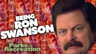 The ESSENTIAL Guide To Being RON F SWANSON  Parks and Recreation  Comedy Bites [upl. by Verine]