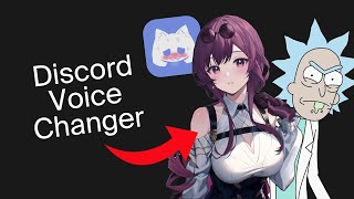 Discord Voice Changer ✔ RVC AI models ✔ Full Tutorial [upl. by Eiznek]