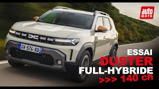 Essai Dacia Duster Hybride 140  une troisième génération enfin électrifiée [upl. by Lamahj]