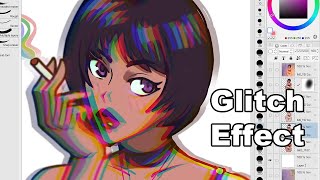 Chromatic Aberration Filter  Overview Clip Studio Paint 30 [upl. by Yelssew]