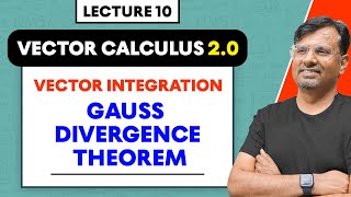 Gauss Divergence Theorem  Vector Integration  Vector Calculus 2O by GP Sir [upl. by Yrelle899]