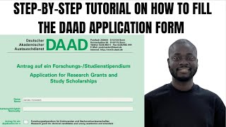 How to fill DAAD Application form to win DAAD EPOS Scholarship 2025 [upl. by Conney]