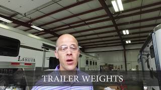 Weighing YOUR Horse Trailer  Lakota Trailers [upl. by Netsryk19]