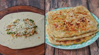 Onion Paratha Recipe  Cheese Onion Paratha Recipe  Toasted [upl. by Elleon41]