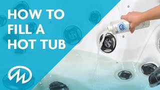 Clean Drain and Refill a Hot Tub  Step by Step [upl. by Juliano]